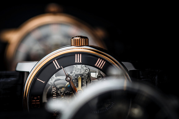 Creative product photography of 3 man's watches