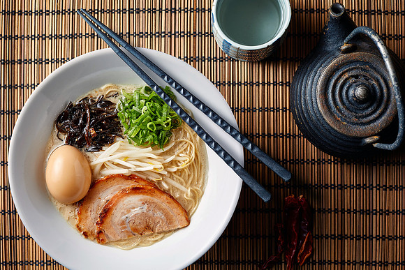 Food photography in Japanese Restaurant